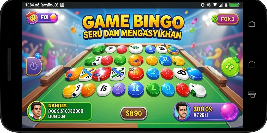 Gameplay menarik dalam aplikasi Bingo FO8 dengan grafis yang menakjubkan.