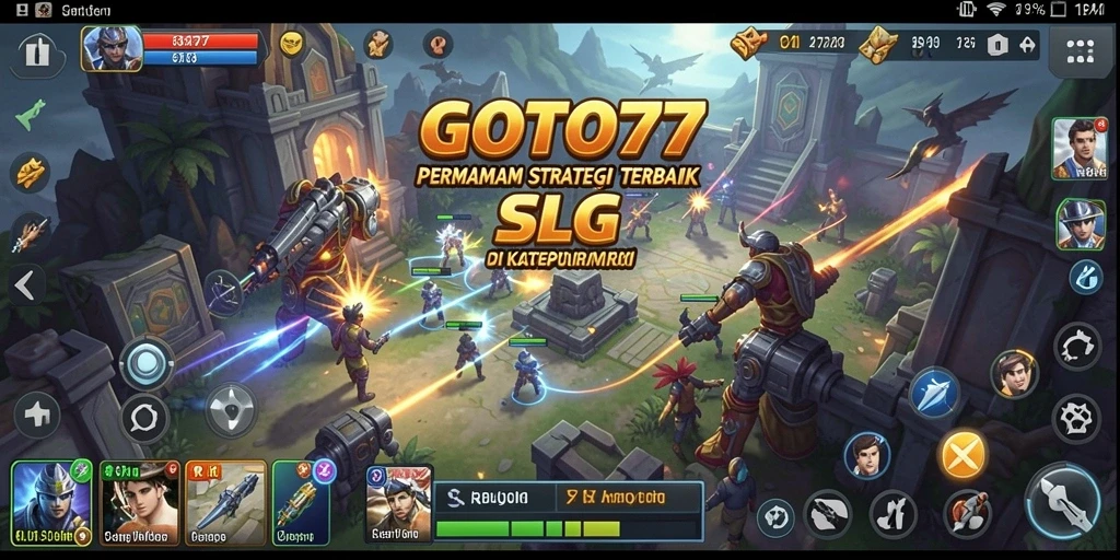 Tampilan gameplay SLG yang seru dan menantang di GOTO77.