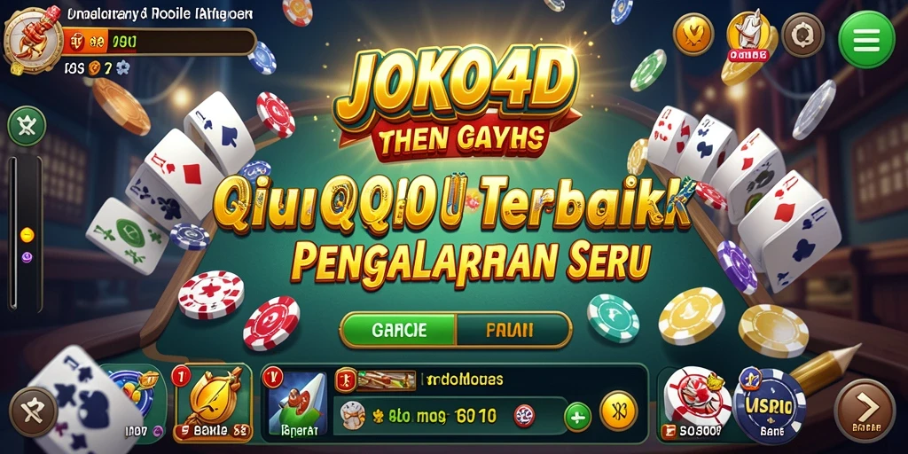 Tampilan gameplay QiuQiu yang menarik dan interaktif.