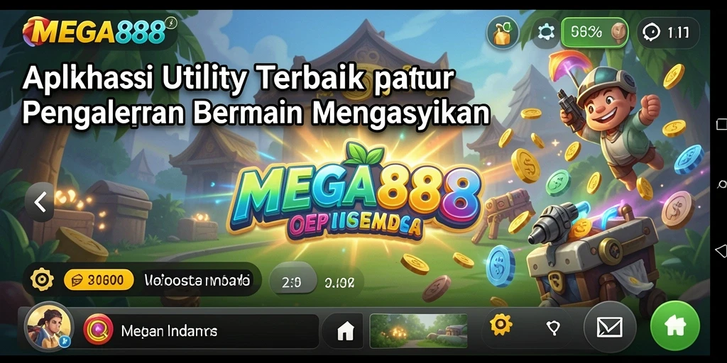 Screenshot gameplay MEGA888 yang menunjukkan pengalaman bermain yang mendebarkan.