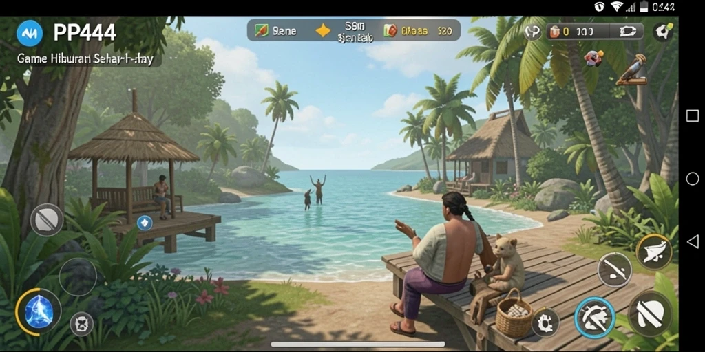 Tangkapan layar gameplay PP444 dengan tampilan menarik dan interaksi seru.