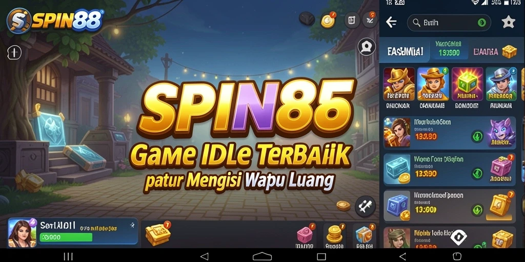 Tampilan gameplay SPIN88 yang menarik dengan elemen Idle.