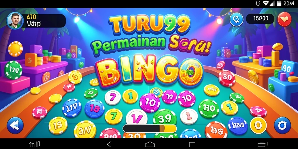 Tampilan gameplay TURU99 yang menegangkan saat bermain Bingo.